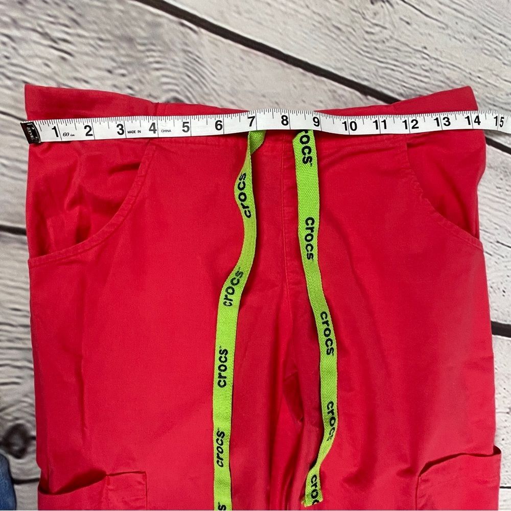CROCS scrub medical apparel pants with drawstring and pockets, size XSP - Picture 9 of 11